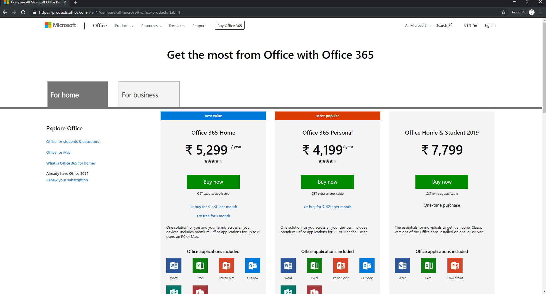 buying-Office-365-Home-with-VOPN-from-Indian-IP-address
