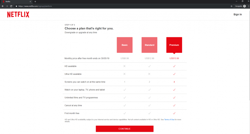 netflix subscription without vpn from us