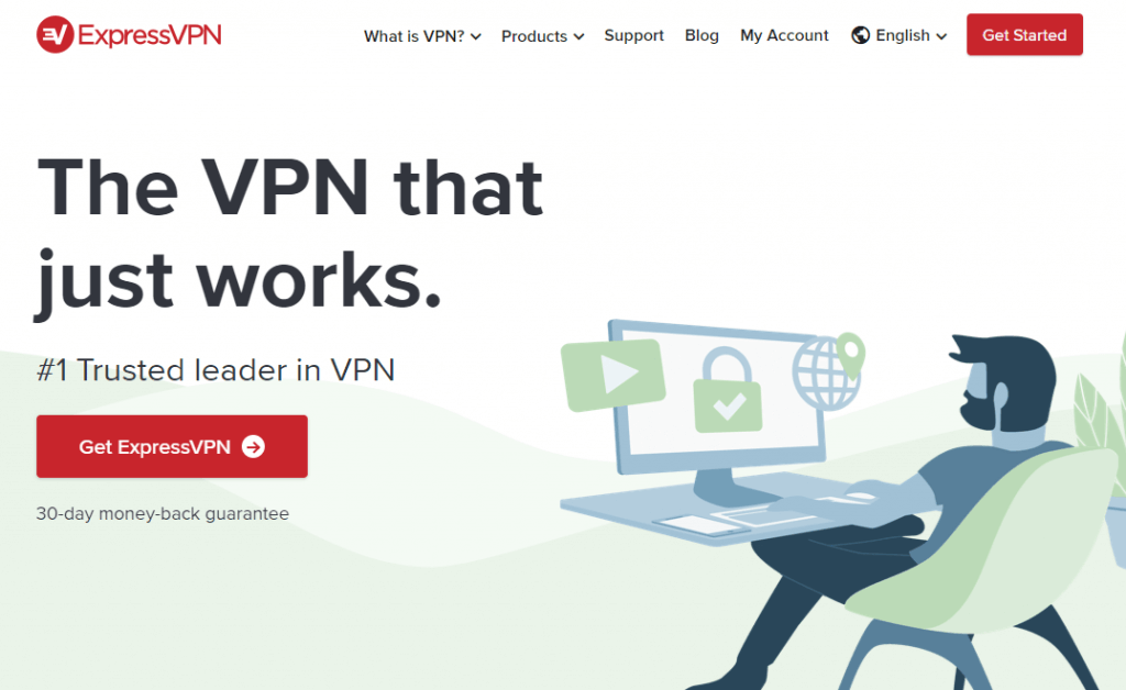 ExpressVPN website