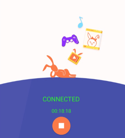 turbo vpn connected state