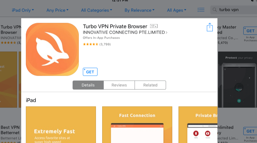 turbo vpn on ios