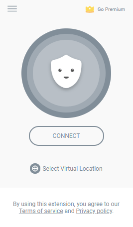 click on betternet icon chrome click on betternet icon chrome
