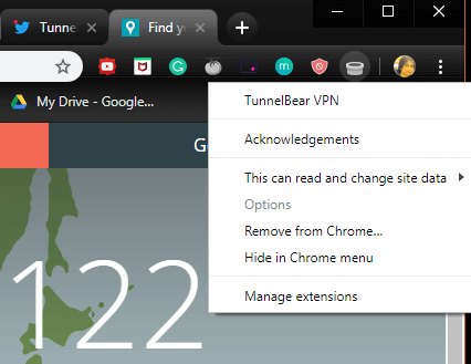 fix tunnelbear chrome not working fix tunnelbear chrome not working