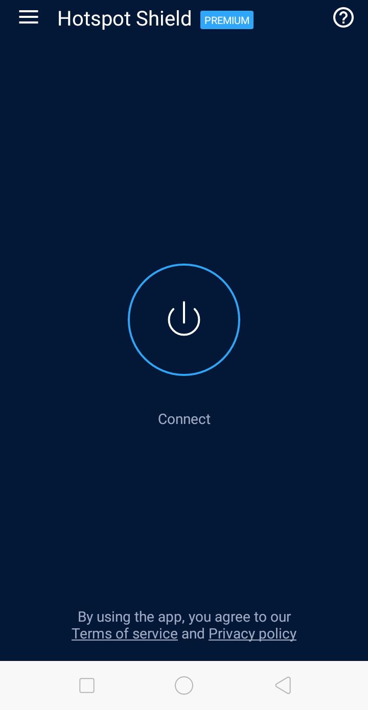 hotspot shield android app
