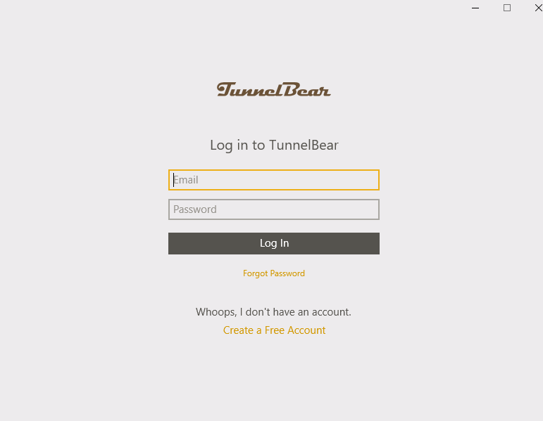 login to tunnelbear windows login to tunnelbear windows