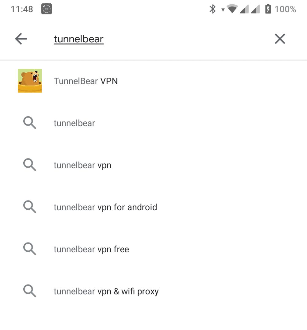 search-tunnelbear-in-google-play search-tunnelbear-in-google-play