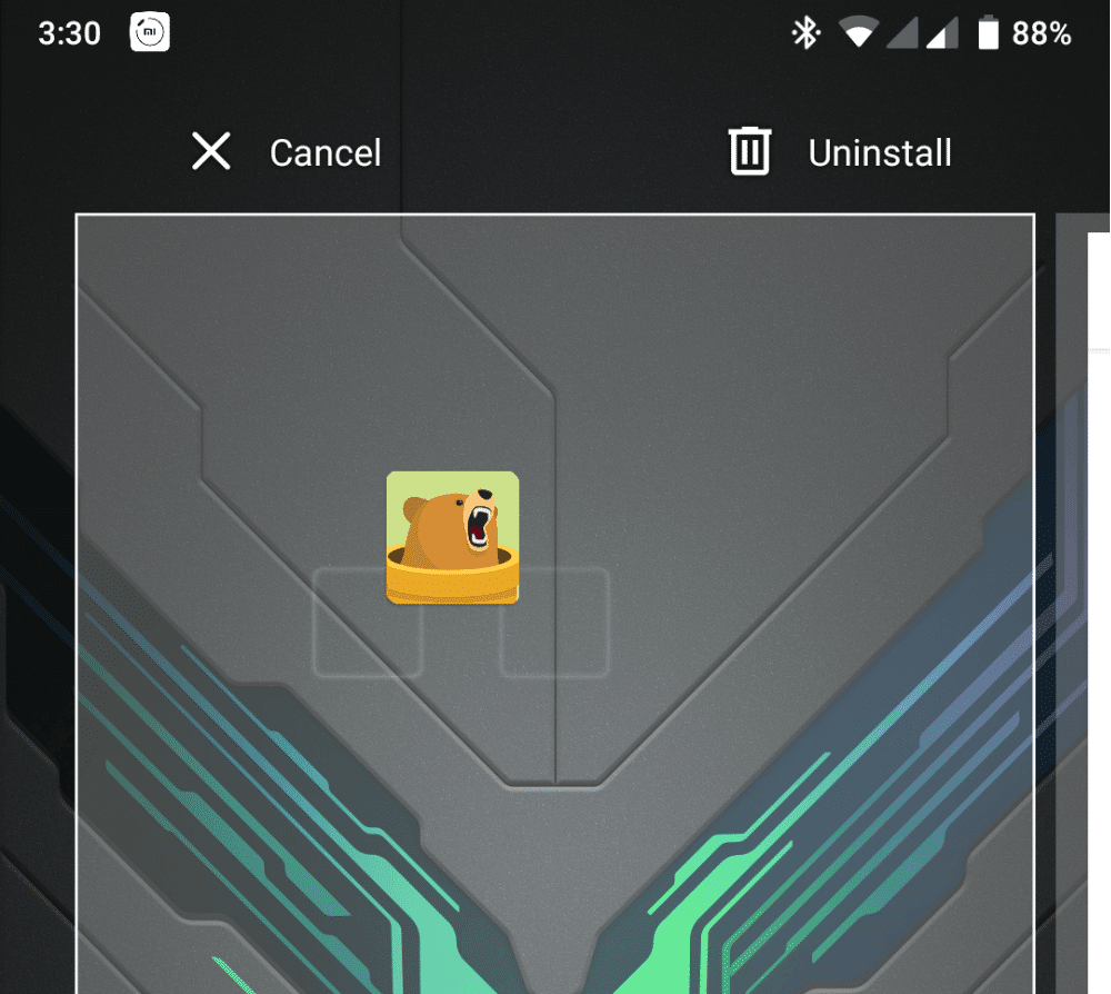 unistall tunnelbear on android unistall tunnelbear on android