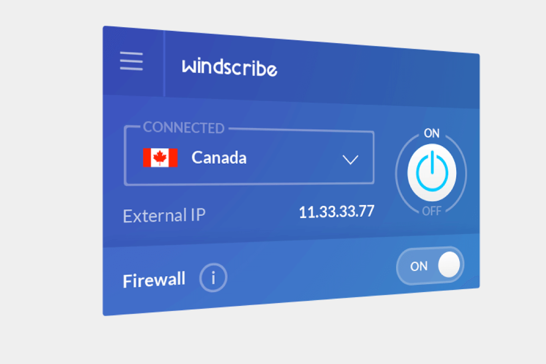 Torrent de Windscribe