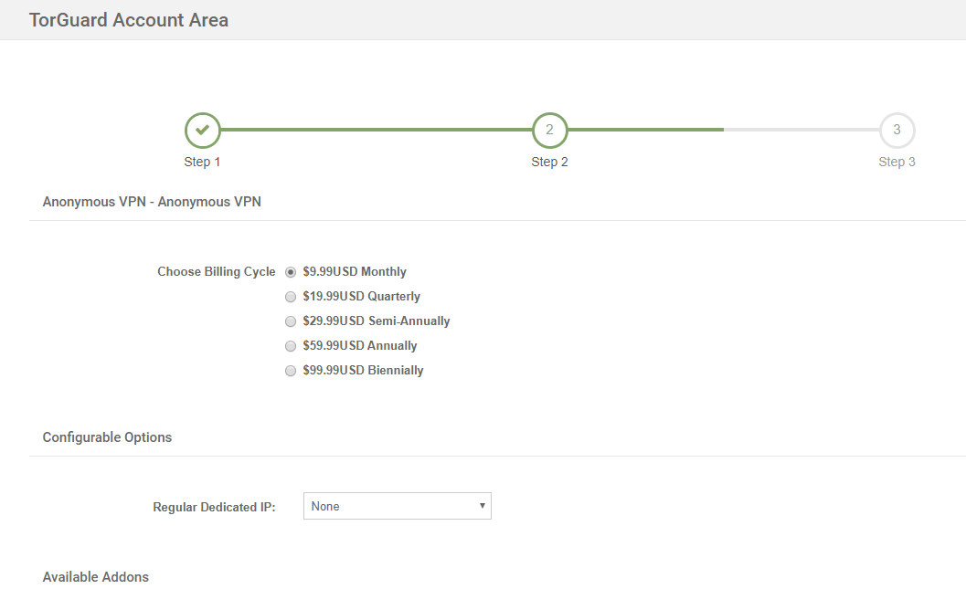 torguard pricing