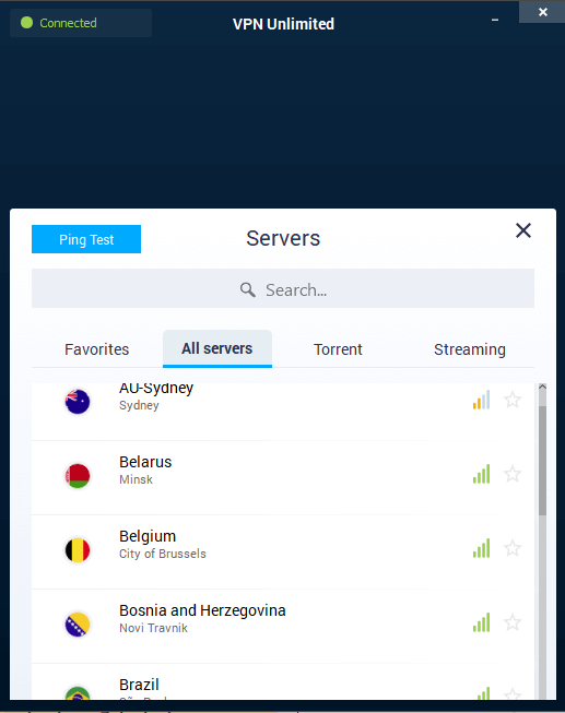 vpnunlimited server list vpnunlimited server list