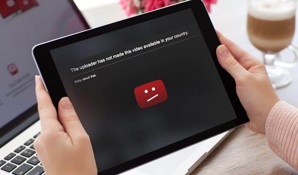 youtube video blocked
