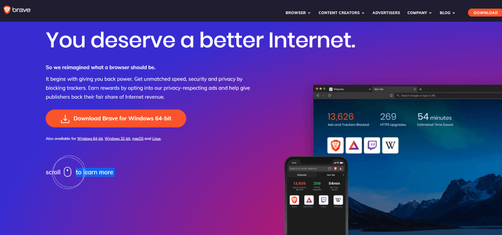 best anonymous browser brave