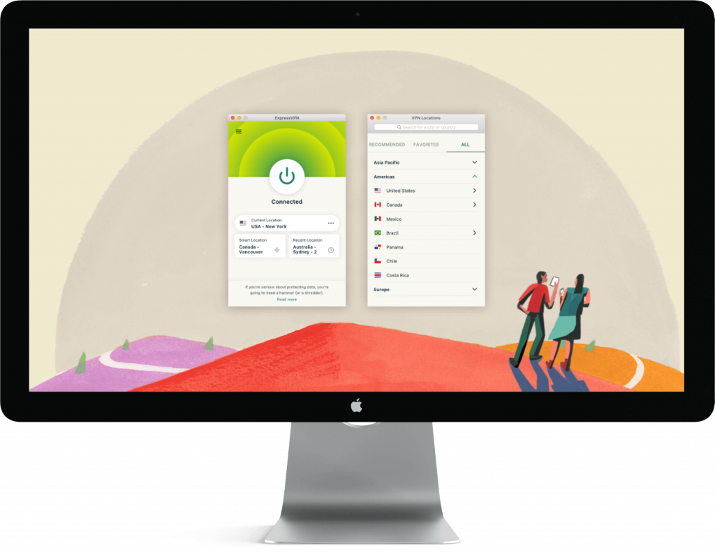 ExpressVPN on a Mac