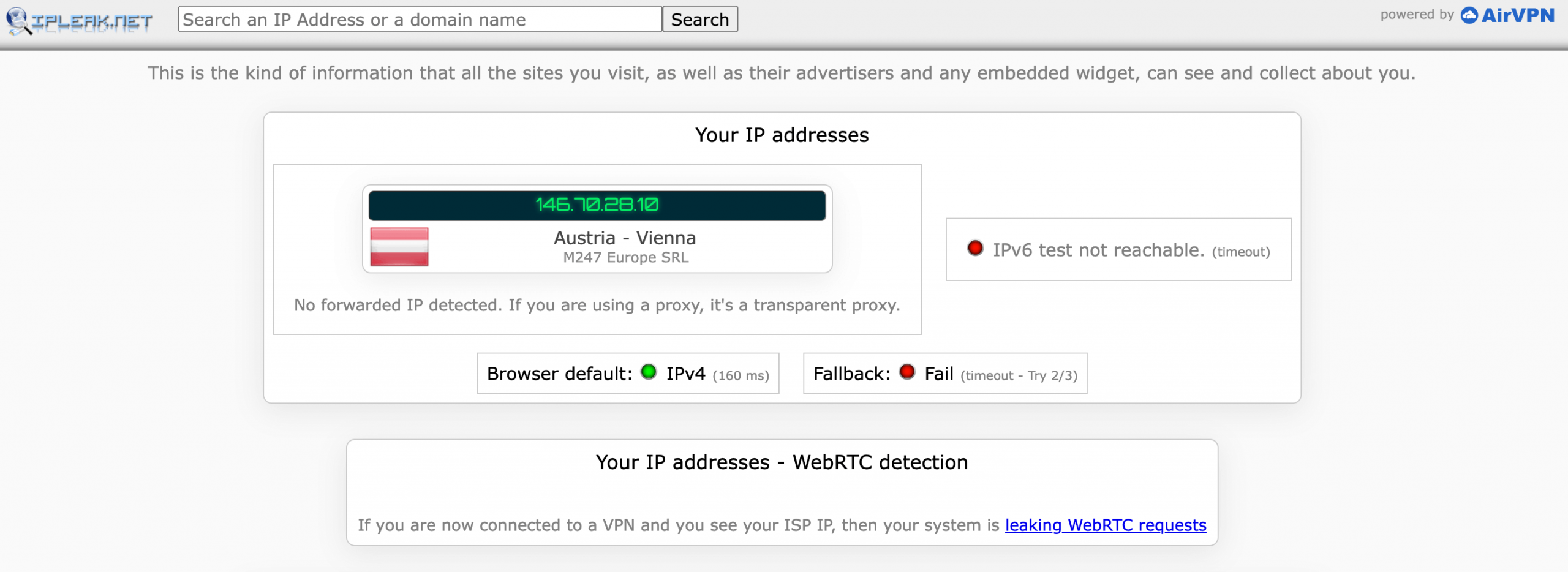 expressvpn-connected ExpressVPN connection test