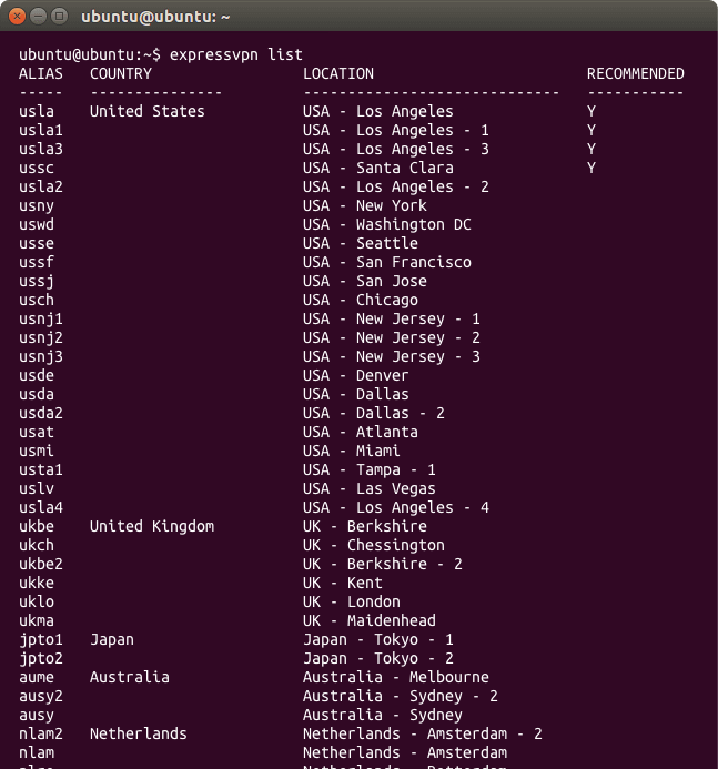 ExpressVPN on Linux